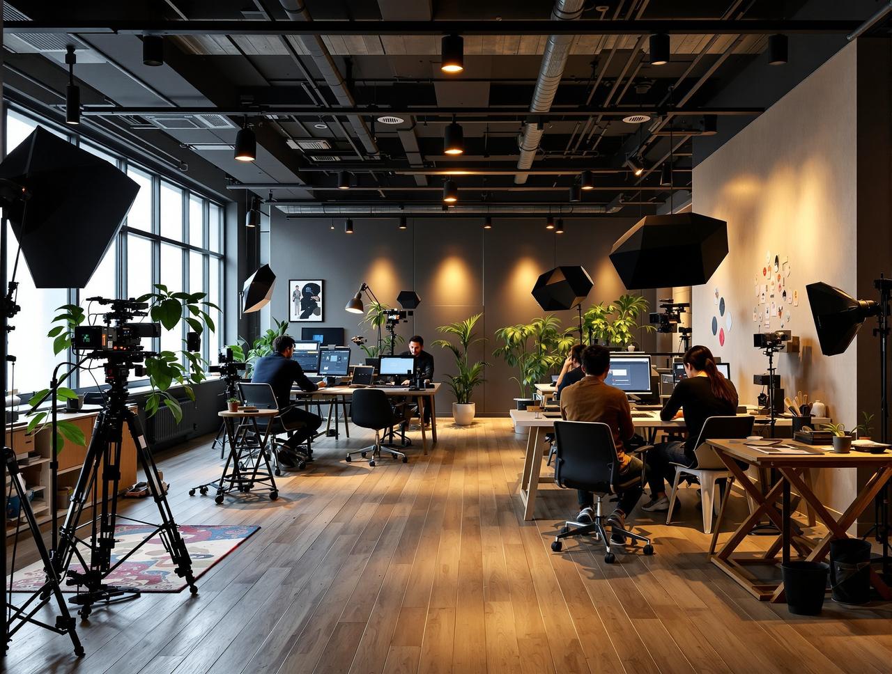 草莓视频传媒公司办公环境